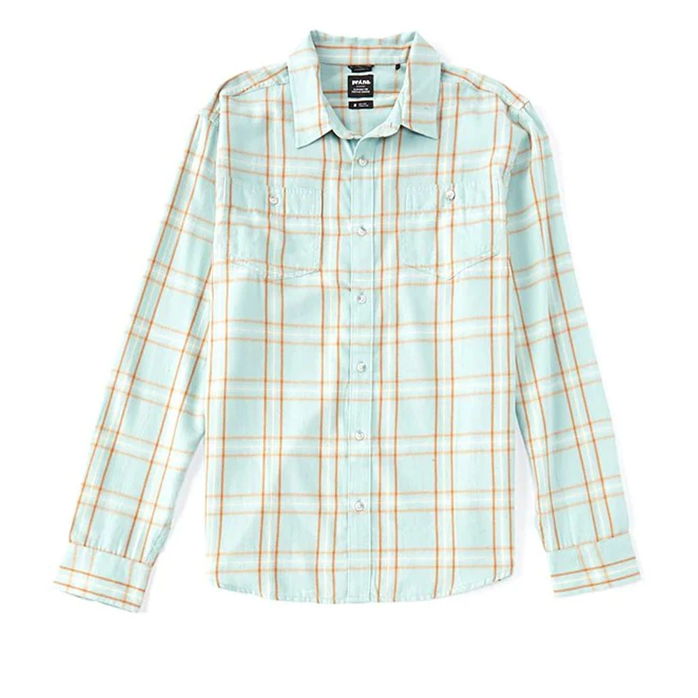 Prana Mens Dolberg Flannel Shirt Slim 3 Prana Mens Dolberg Flannel Shirt Slim