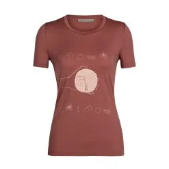 Icebreaker Tech Lite II SS Tee Moon Sonnet Women