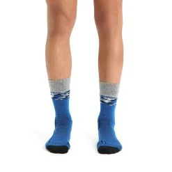 Icebreaker Mens Hike+ Medium Crew Sedimentary