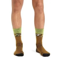 Icebreaker Mens Hike+ Medium Crew Sedimentary -Tubbs Sales 0A56GH663 11