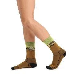 Icebreaker Mens Hike+ Medium Crew Sedimentary -Tubbs Sales 0A56GH663 12