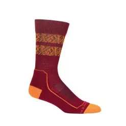 Icebreaker Womens Hike+ Light Crew Natural Summit