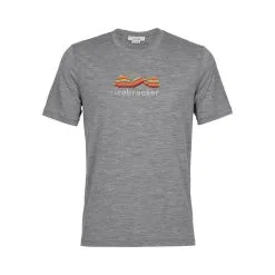 Icebreaker Mens Tech Lite II SS Tee Mountain Geology