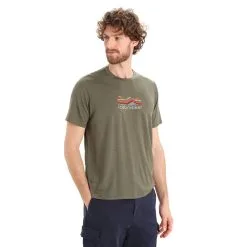 Icebreaker Mens Tech Lite II SS Tee Mountain Geology -Tubbs Sales 0A56II069 4