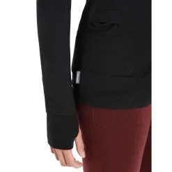 Icebreaker Womens ZoneKnit LS Zip -Tubbs Sales 0A56IY001 8