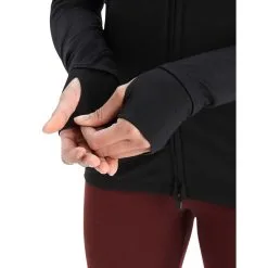 Icebreaker Womens ZoneKnit LS Zip -Tubbs Sales 0A56IY001 9