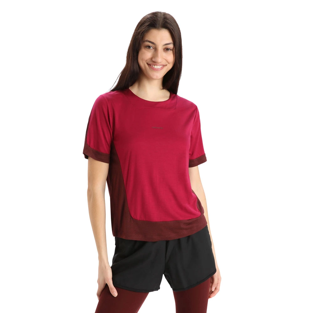 Icebreaker Womens ZoneKnit SS Boxy Tee 4 Icebreaker Womens ZoneKnit SS Boxy Tee - Image 2