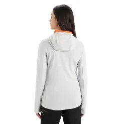 Icebreaker Quantum III LS Zip Hoodie Women -Tubbs Sales 0A59JW552 2