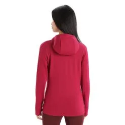 Icebreaker Quantum III LS Zip Hoodie Women -Tubbs Sales 0A59JW553 2