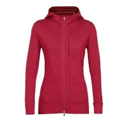 Icebreaker Quantum III LS Zip Hoodie Women -Tubbs Sales 0A59JW553 FRONT