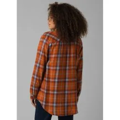 Prana Beezly Flannel -Tubbs Sales 1962951 GINGERBREAD ALT 2