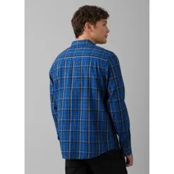 Prana Mens Dolberg Flannel Shirt Slim 17 Prana Mens Dolberg Flannel Shirt Slim -Tubbs Sales 1964361 RICHSAPPHIRE ALT 2
