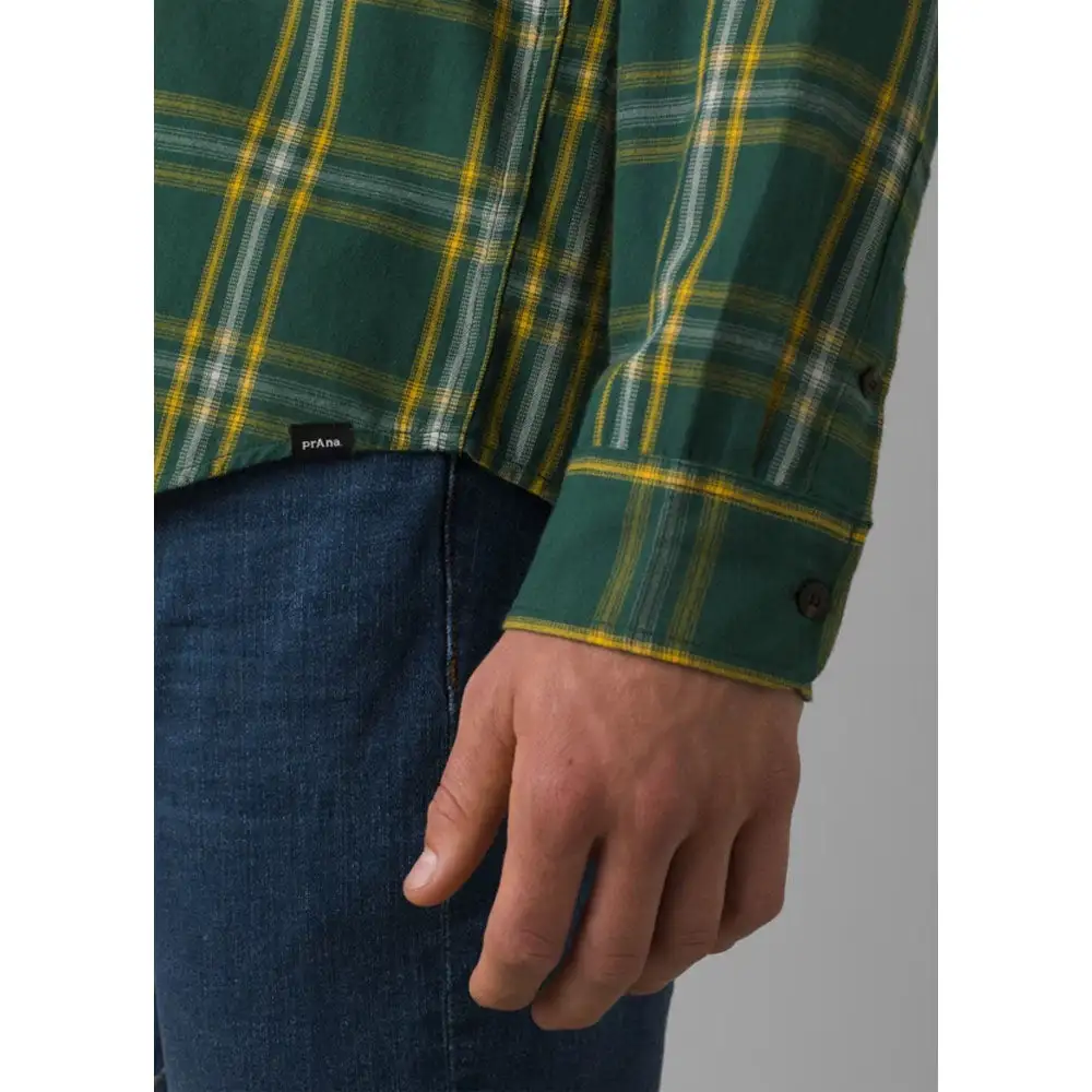 Prana Mens Dolberg Flannel Shirt Slim 14 Prana Mens Dolberg Flannel Shirt Slim - Image 12