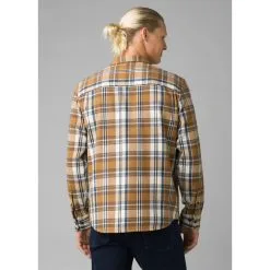 Prana Westbrook Flannel Shirt -Tubbs Sales 1964401 CHALK ALT 2