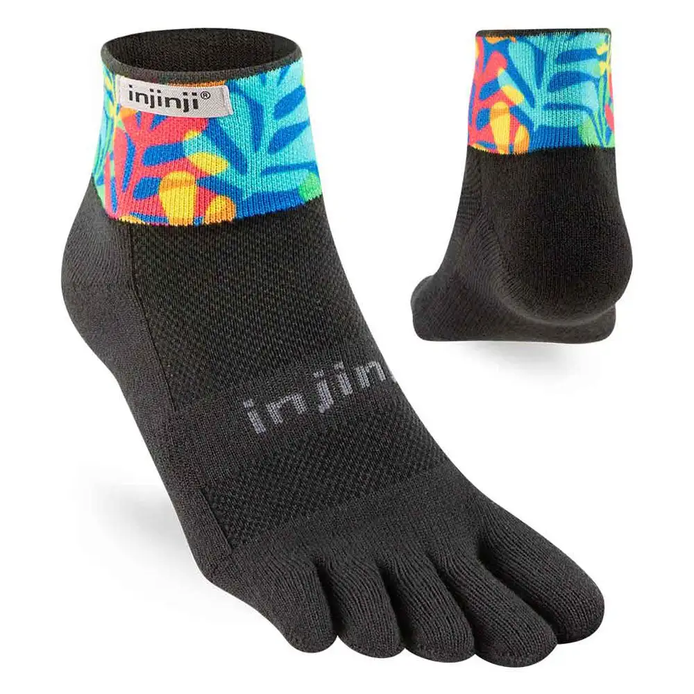 Injinji Spectrum Trail Midweight Mini-Crew Socks 4 Injinji Spectrum Trail Midweight Mini-Crew Socks - Image 2