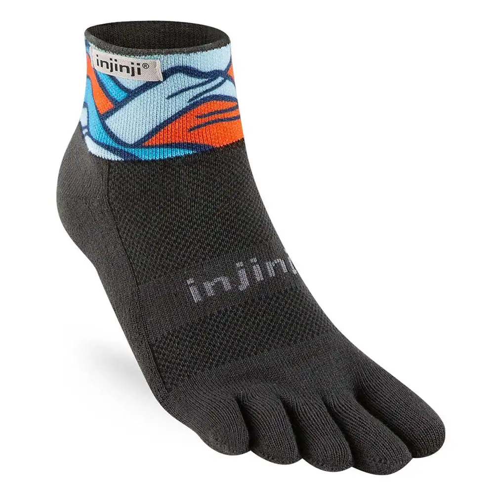 Injinji Spectrum Trail Midweight Mini-Crew Socks 6 Injinji Spectrum Trail Midweight Mini-Crew Socks - Image 4