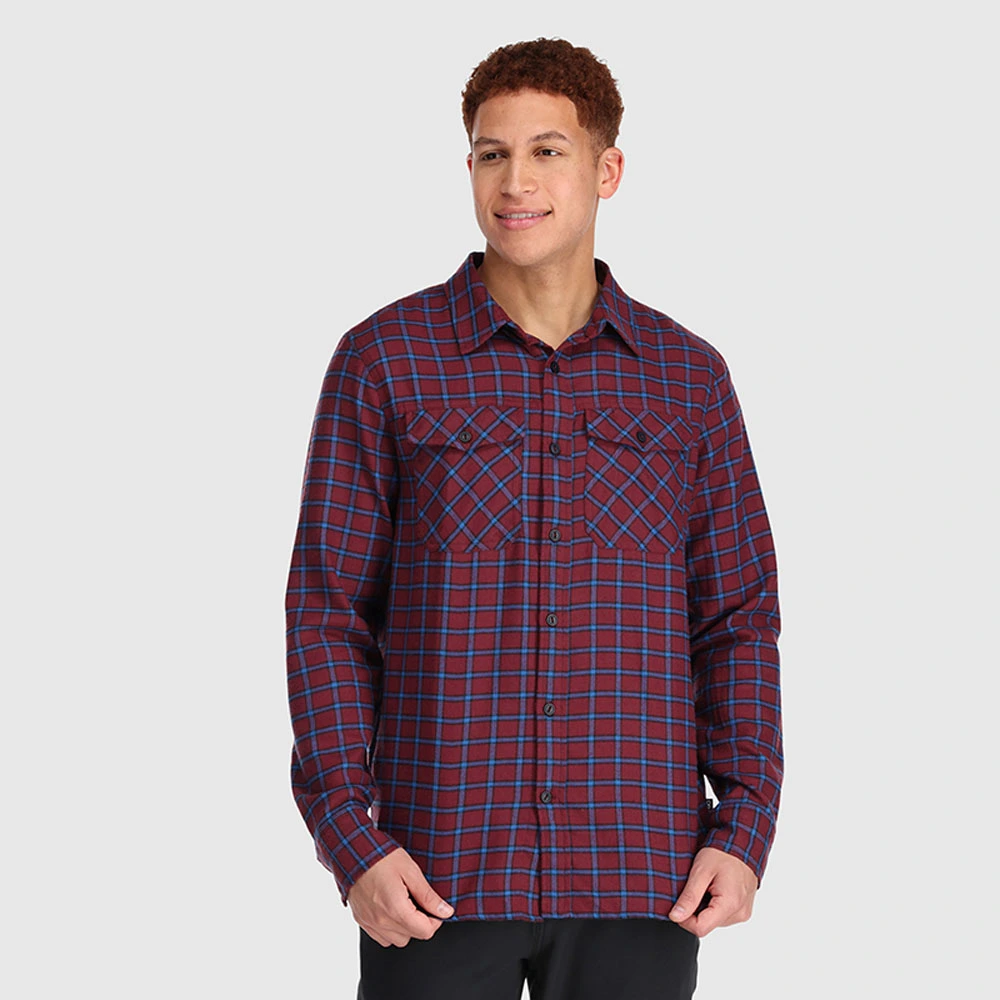 Outdoor Research Mens Feedback Lightweight Flannel Shirt 4 Outdoor Research Mens Feedback Lightweight Flannel Shirt - Image 2