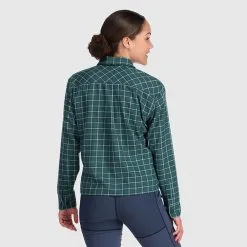 Outdoor Research Womens Feedback Lightweight Flannel Shirt -Tubbs Sales 3001332207a2