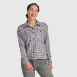 Outdoor Research Womens Feedback Lightweight Flannel Shirt -Tubbs Sales 3001332223a1