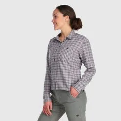 Outdoor Research Womens Feedback Lightweight Flannel Shirt -Tubbs Sales 3001332223a3