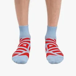 On Performance Mid Sock Mens -Tubbs Sales 354.00827 performance mid sock fw22 heather red m g2