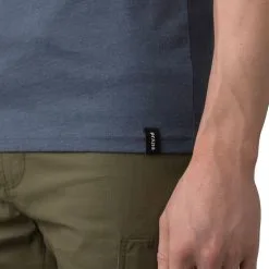 Prana Bear Squeeze Journeyman Tee Men -Tubbs Sales DENIMHEATHER3