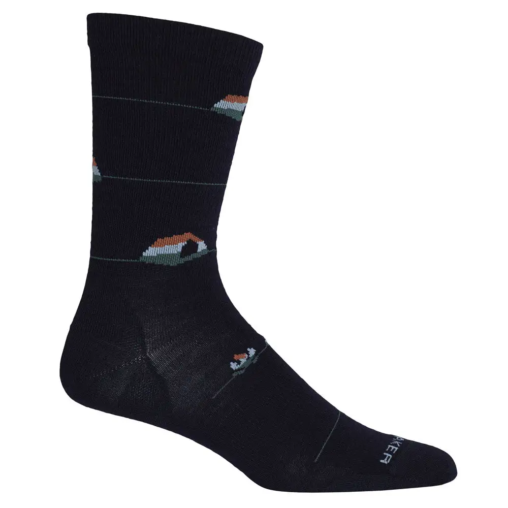 Icebreaker Lifestyle Ultralight Crew Backcountry Camp Socks Men 4 Icebreaker Lifestyle Ultralight Crew Backcountry Camp Socks Men - Image 2