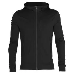 Icebreaker Quantum III LS Zip Hoodie Men -Tubbs Sales FW21 MEN QUANTUM III LS ZIP HOODIE 0A59JX001 10