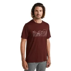 Icebreaker Tech Lite II SS Tee Combi Ski Trip Men -Tubbs Sales FW21 MEN TECH LITE II SS TEE COMBI SKI TRIP 0A59J4064 1