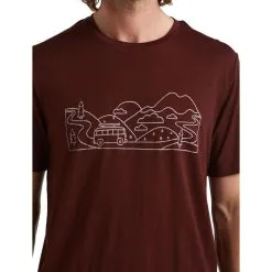 Icebreaker Tech Lite II SS Tee Combi Ski Trip Men -Tubbs Sales FW21 MEN TECH LITE II SS TEE COMBI SKI TRIP 0A59J4064 4