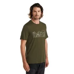 Icebreaker Tech Lite II SS Tee Combi Ski Trip Men -Tubbs Sales FW21 MEN TECH LITE II SS TEE COMBI SKI TRIP 0A59J4069 1