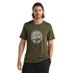 Icebreaker Tech Lite II SS Tee Move To Natural Men -Tubbs Sales FW21 MEN TECH LITE II SS TEE MOVE TO NATURAL MOUNTAIN 0A59J3069 1