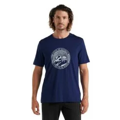 Icebreaker Tech Lite II SS Tee Move To Natural Men -Tubbs Sales FW21 MEN TECH LITE II SS TEE MOVE TO NATURAL MOUNTAIN 0A59J3466 1