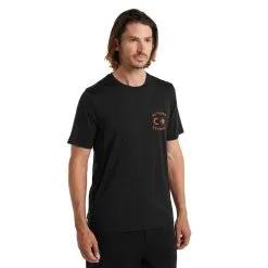 Icebreaker Tech Lite II SS Tee Nature's Compass Men -Tubbs Sales FW21 MEN TECH LITE II SS TEE NATURE S COMPASS 0A59J8001 1