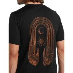 Icebreaker Tech Lite II SS Tee Nature's Compass Men -Tubbs Sales FW21 MEN TECH LITE II SS TEE NATURE S COMPASS 0A59J8001 5