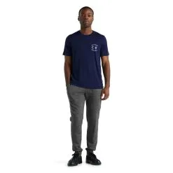 Icebreaker Tech Lite II SS Tee Nature's Compass Men -Tubbs Sales FW21 MEN TECH LITE II SS TEE NATURE S COMPASS 0A59J8466 3