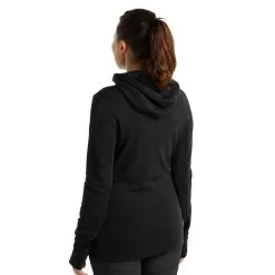 Icebreaker Quantum III LS Zip Hoodie Women -Tubbs Sales FW21 WOMEN QUANTUM III LS ZIP HOODIE 0A59JW001 5