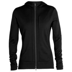 Icebreaker Quantum III LS Zip Hoodie Women -Tubbs Sales FW21 WOMEN QUANTUM III LS ZIP HOODIE 0A59JW001 6