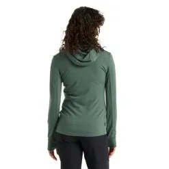 Icebreaker Quantum III LS Zip Hoodie Women -Tubbs Sales FW21 WOMEN QUANTUM III LS ZIP HOODIE 0A59JW065 2