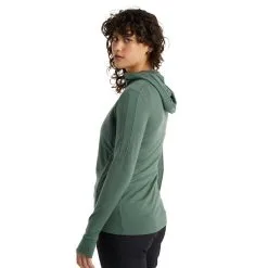 Icebreaker Quantum III LS Zip Hoodie Women -Tubbs Sales FW21 WOMEN QUANTUM III LS ZIP HOODIE 0A59JW065 6