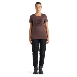Icebreaker Tech Lite II SS Tee Nature's Orb Women -Tubbs Sales FW21 WOMEN TECH LITE II SS TEE NATURE S ORB 0A59JA066 3