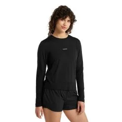 Icebreaker Meteora ZoneKnit LS Tee Women 11 Icebreaker Meteora ZoneKnit LS Tee Women -Tubbs Sales FW21 WOMEN ZONEKNIT LS TEE 0A59LE001 4