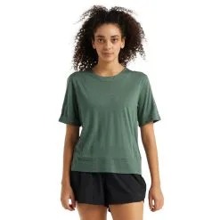 Icebreaker Meteora ZoneKnit SS Tee Women -Tubbs Sales FW21 WOMEN ZONEKNIT SS TEE 0A59LJ065 1