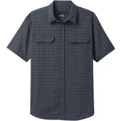 Prana Cayman S/S Plaid Shirt Men -Tubbs Sales NOC D2