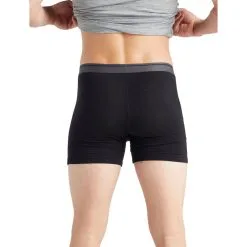 Icebreaker Anatomica Boxers Men 22 Icebreaker Anatomica Boxers Men -Tubbs Sales SS21 MEN ANATOMICA BOXERS BLACK 103029010 3