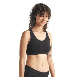 Icebreaker Anatomica Seamless Sport Bra Women 31 Icebreaker Anatomica Seamless Sport Bra Women -Tubbs Sales SS21 WOMEN ANATOMICA SEAMLESS SPORT BRA BLACK 104993001 7