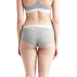 Icebreaker Sprite Hot Pants Women -Tubbs Sales SS21 WOMEN SPRITE HOT PANTS GRITSTONE HTHR 103023038 3