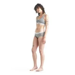 Icebreaker Sprite Hot Pants Women -Tubbs Sales SS21 WOMEN SPRITE HOT PANTS GRITSTONE HTHR 103023038 4