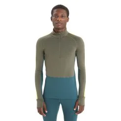Icebreaker ZoneKnit 260 LS Half Zip Mens -Tubbs Sales SS23 Men 260 ZoneKnit LS Half Zip 0A56HF797 1