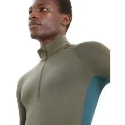 Icebreaker ZoneKnit 260 LS Half Zip Mens -Tubbs Sales SS23 Men 260 ZoneKnit LS Half Zip 0A56HF797 6